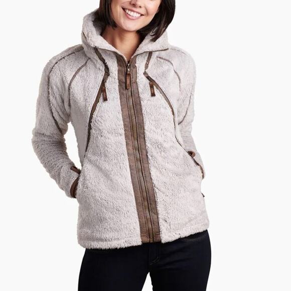 Kuhl stone fleece flight jacket size‎ small women’s - Picture 1 of 10